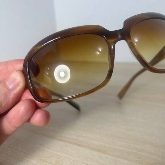 Oliver Peoples Bella-Donna SYC Sunglasses Brown Gradient Lenses Italy 64-17-120